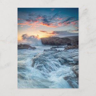 Coastline   Carmel California Postcard