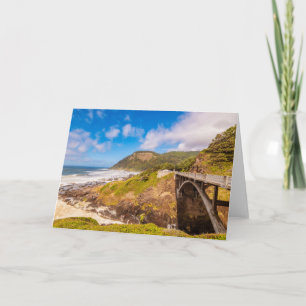 Coastline   Cook's Chasm, Yachats, Oregon Card
