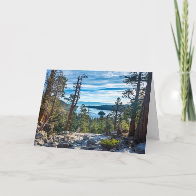 Coastline | Emerald Bay, Lake Tahoe, California Card (Front)