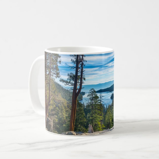 Coastline | Emerald Bay, Lake Tahoe, California Coffee Mug (Front Left)