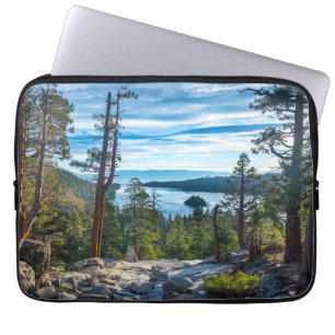 Coastline Emerald Bay, Lake Tahoe, California Laptop Sleeve
