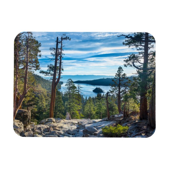 Coastline | Emerald Bay, Lake Tahoe, California Magnet (Horizontal)