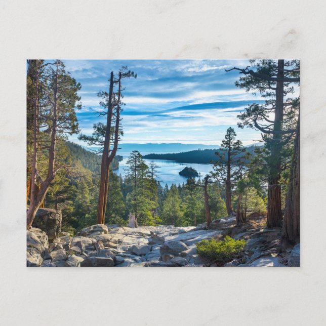 Coastline | Emerald Bay, Lake Tahoe, California Postcard (Front)