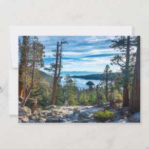 Coastline Emerald Bay, Lake Tahoe, California Thank You Card