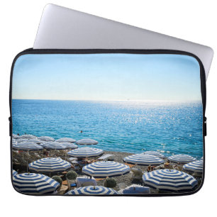 Coastline French Riviera, Nice France Laptop Sleeve