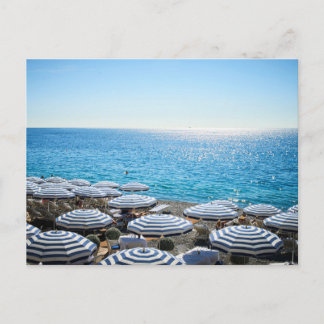 Coastline | French Riviera, Nice France Postcard