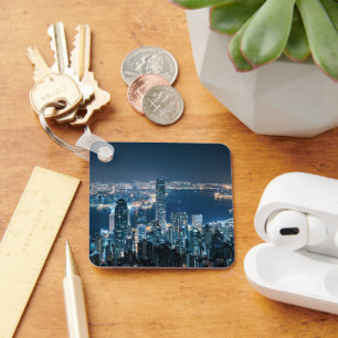Coastline   Hong Kong Island, Asia Key Ring