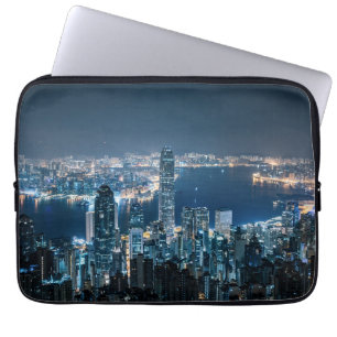 Coastline Hong Kong Island, Asia Laptop Sleeve