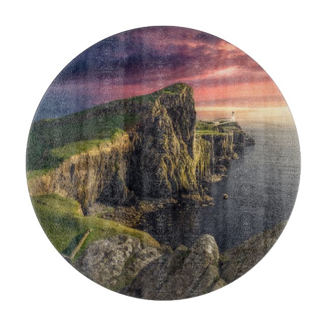 Coastline | Isle of Skye, Scotland Cutting Board (Front)