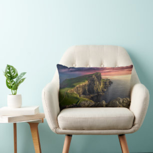 Coastline Isle of Skye, Scotland Lumbar Cushion