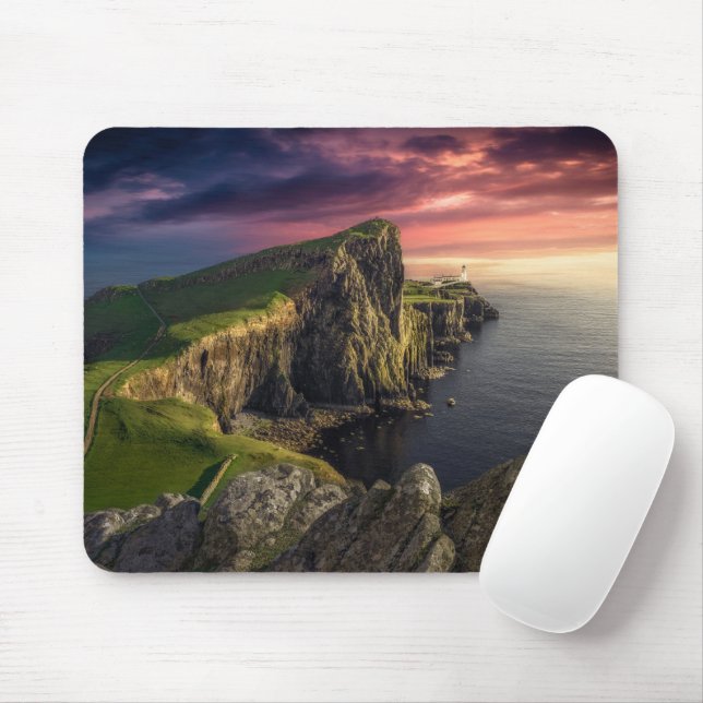 Coastline | Isle of Skye, Scotland Mouse Pad (With Mouse)