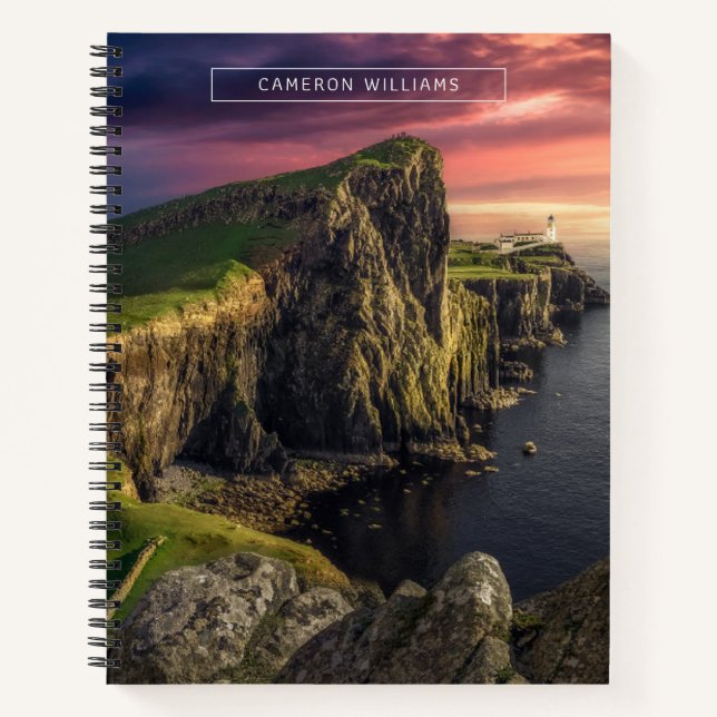 Coastline | Isle of Skye, Scotland Notebook (Front)