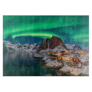 Coastline Lofoten Islands, Hamnoy, Norway Cutting Board