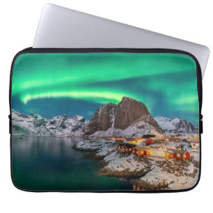 Coastline Lofoten Islands, Hamnoy, Norway Laptop Sleeve