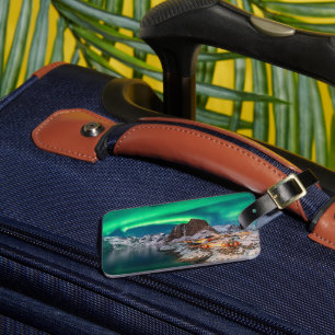 Coastline Lofoten Islands, Hamnoy, Norway Luggage Tag