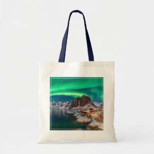 Coastline Lofoten Islands, Hamnoy, Norway Tote Bag