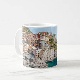 Coastline   Manarola, Cinque Terre, Liguria, Italy Coffee Mug