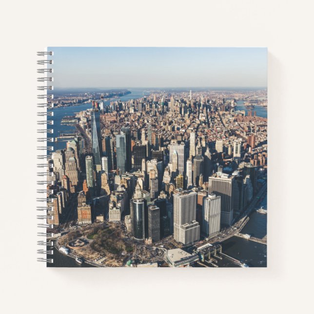 Coastline | Manhattan, New York City Notebook (Front)