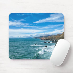 Coastline   Marin Headlands, California Mouse Pad