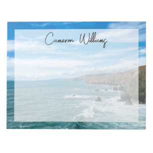Coastline   Marin Headlands, California Notepad