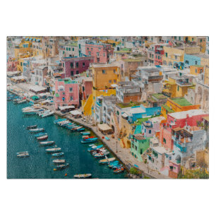 Coastline Naples Italy Cutting Board