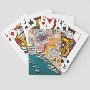 Coastline Naples Italy Playing Cards