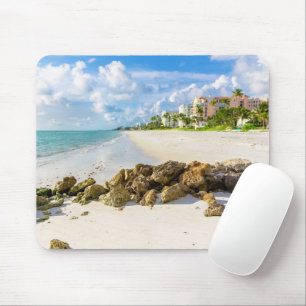 Coastline Naples Pier, Southwest Florida Mouse Pad