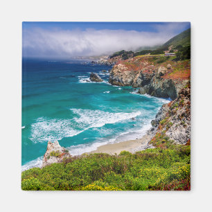 Coastline Of Big Sur, California Magnet