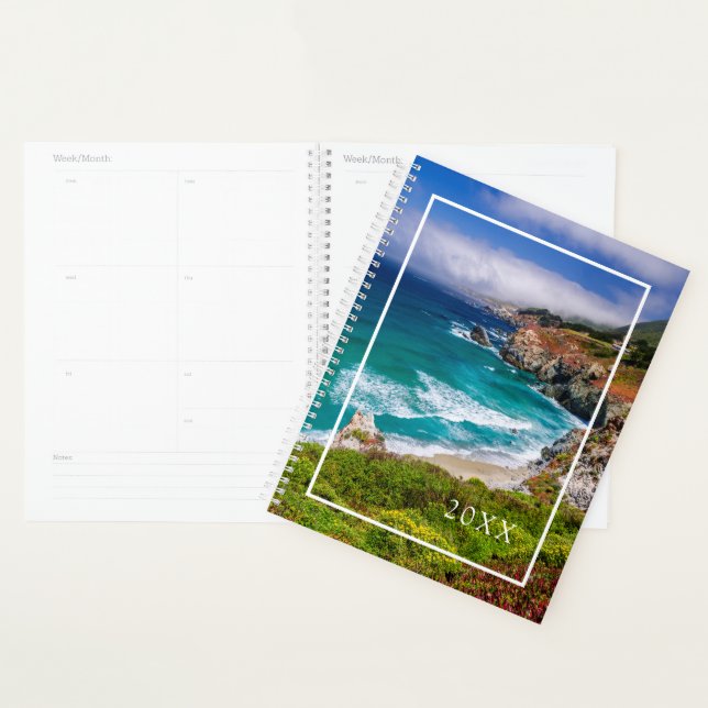 Coastline Of Big Sur, California Planner (Display)