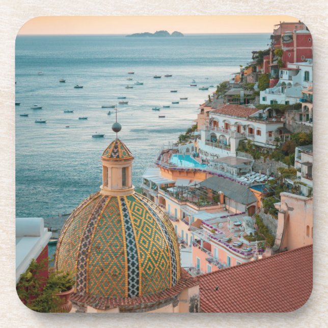 Coastline | Positano, Amalfi Coast, Italy Coaster (Front)