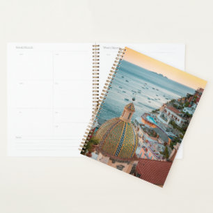 Coastline Positano, Amalfi Coast, Italy Planner