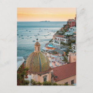 Coastline   Positano, Amalfi Coast, Italy Postcard