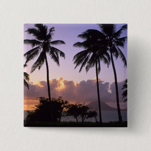 Coastline St. Kitts 15 Cm Square Badge