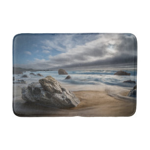 Coastline   Stormy Big Sur, California Bath Mat