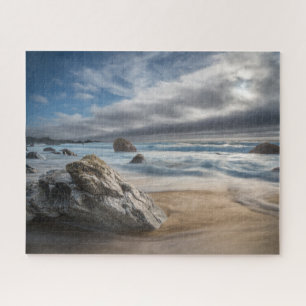 Coastline   Stormy Big Sur, California Jigsaw Puzzle