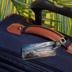Coastline   Stormy Big Sur, California Luggage Tag
