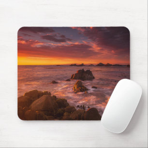 Coastline   Sunset Pacific Grove Carmel California Mouse Pad