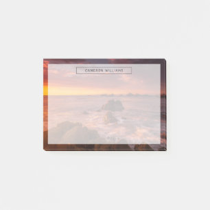 Coastline Sunset Pacific Grove Carmel California Post-it Notes
