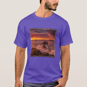 Coastline   Sunset Pacific Grove Carmel California T-Shirt