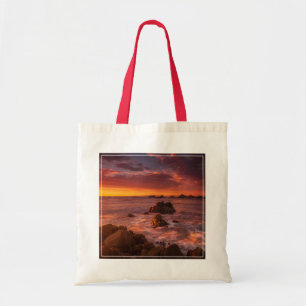 Coastline Sunset Pacific Grove Carmel California Tote Bag