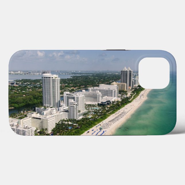 Coastline | Urban Beach, Miami, Florida Case-Mate iPhone Case (Back (Horizontal))