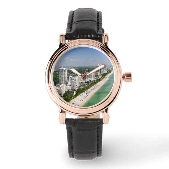 Coastline | Urban Beach, Miami, Florida Watch (Front)