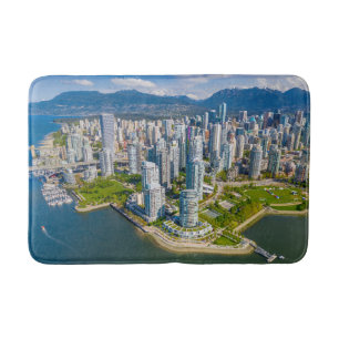 Coastline   Vancouver, British Columbia, Canada Bath Mat