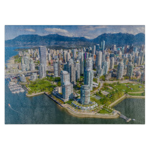 Coastline Vancouver, British Columbia, Canada Cutting Board