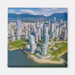 Coastline   Vancouver, British Columbia, Canada Magnet