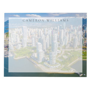 Coastline Vancouver, British Columbia, Canada Notepad