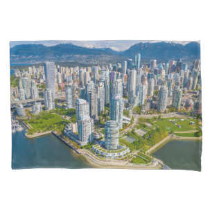 Coastline Vancouver, British Columbia, Canada Pillowcase