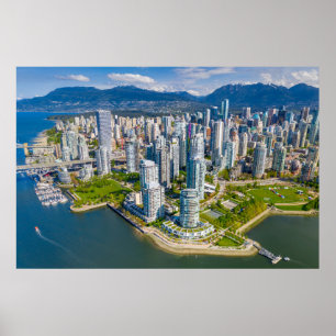 Coastline   Vancouver, British Columbia, Canada Poster