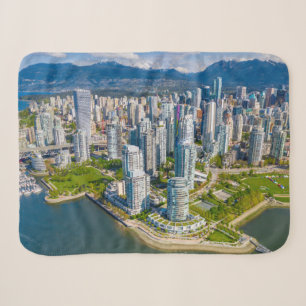 Coastline Vancouver, British Columbia, Canada Sherpa Blanket