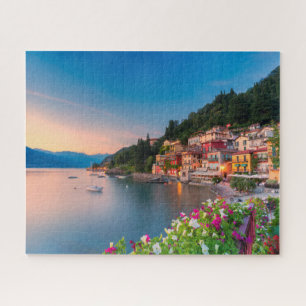 Coastline Varenna, Lombardy, Italy Jigsaw Puzzle